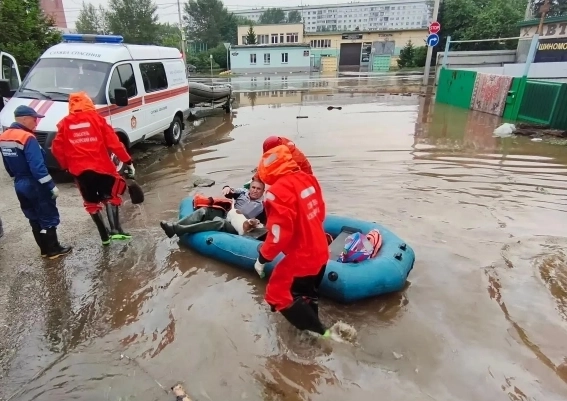 Эвакуация потребовалась мужчине, живушему на улице Эвенкийской в Красноярске.