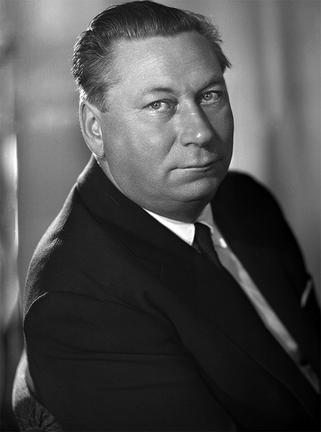 Василий Меркурьев, 1954 г.