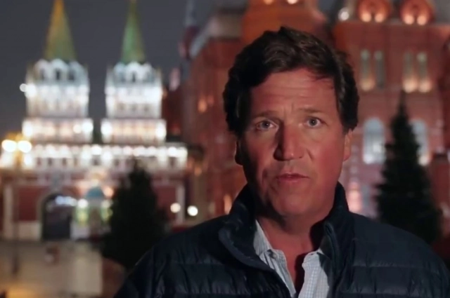 Такер Карлсон в Москве.