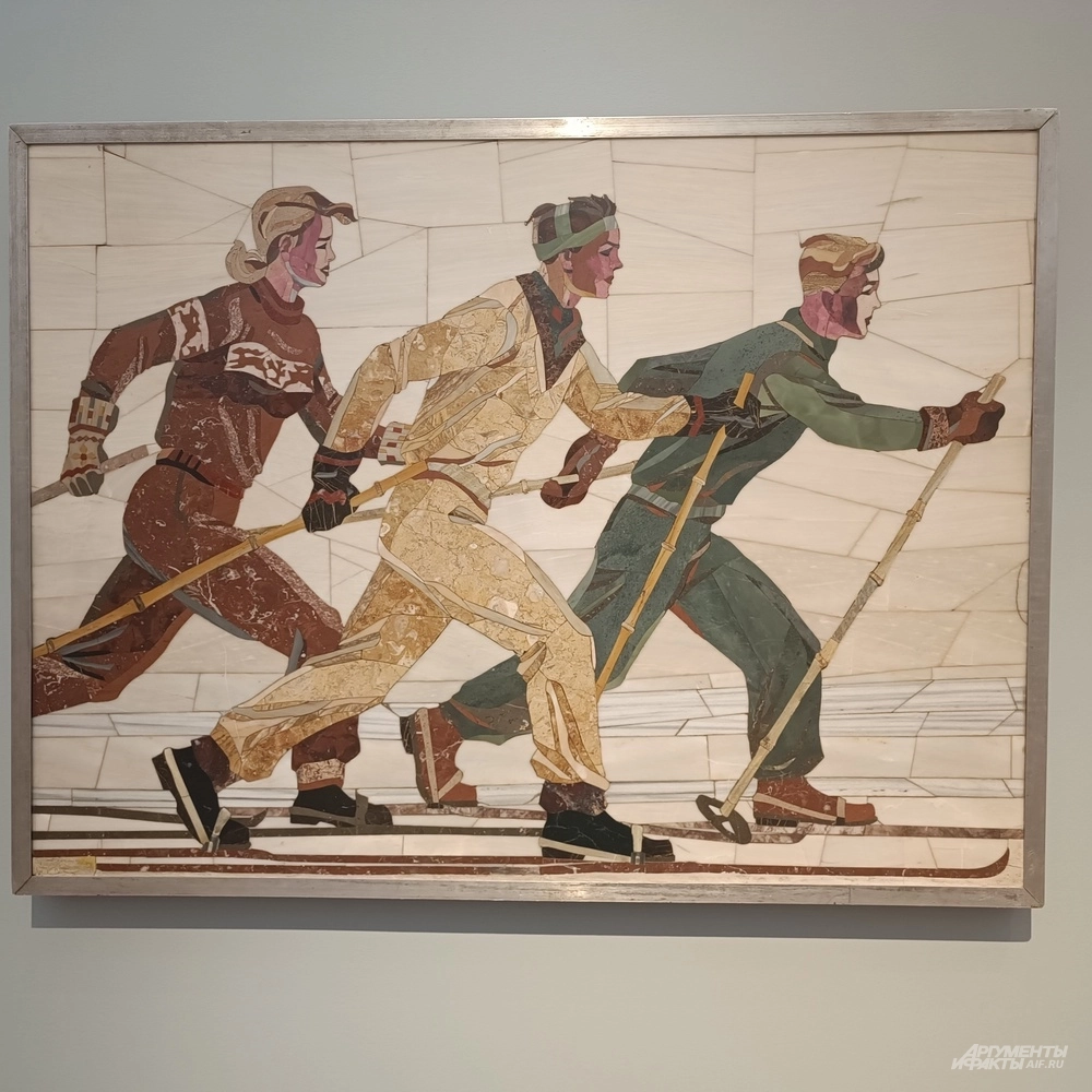 А. Дейнека. «Лыжники», 1950 г.