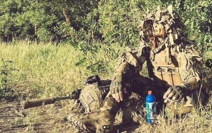 Британская снайперша Фрея