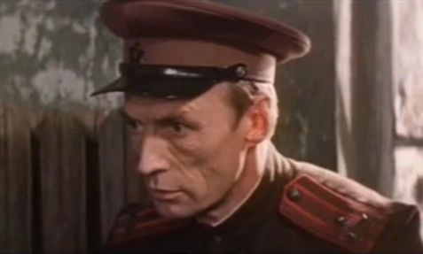 Николай Олянин в фильме «Шел четвёртый год войны», 1983 г.