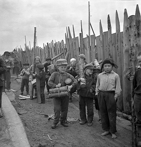Концентрационный лагерь в Петрозаводске (1943).
