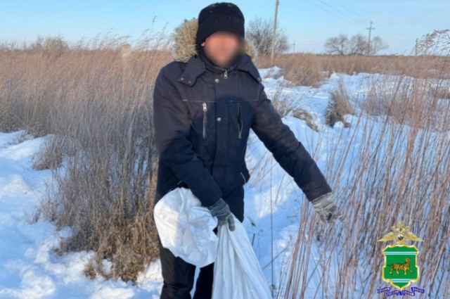Сборщики конопли в крещенские морозы