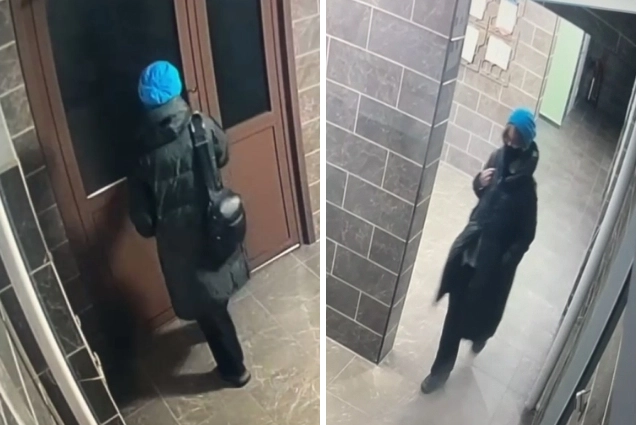 Девушка ушла из дома в шапке, маске и с небольшим рюкзаком.