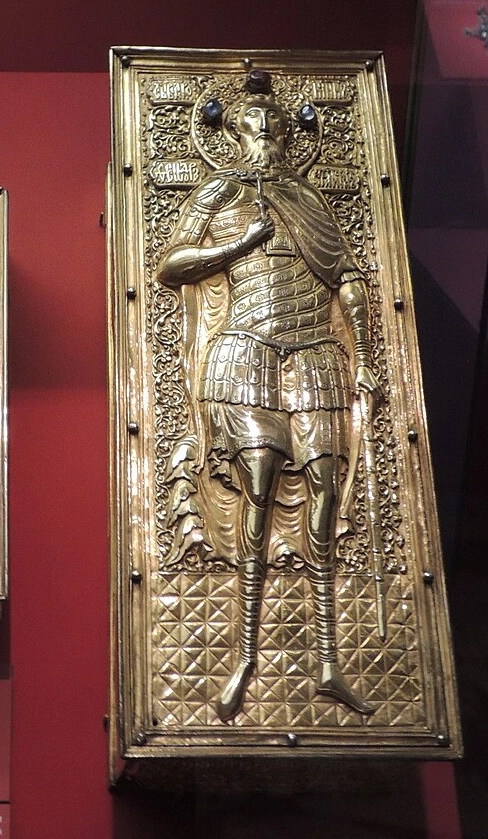 Ковчег для мощей св. Федора Стратилата. Москва, мастерские Кремля, 1598.