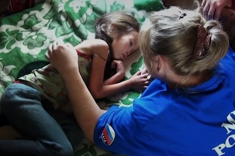 Карину была обезвожена и ослаблена.