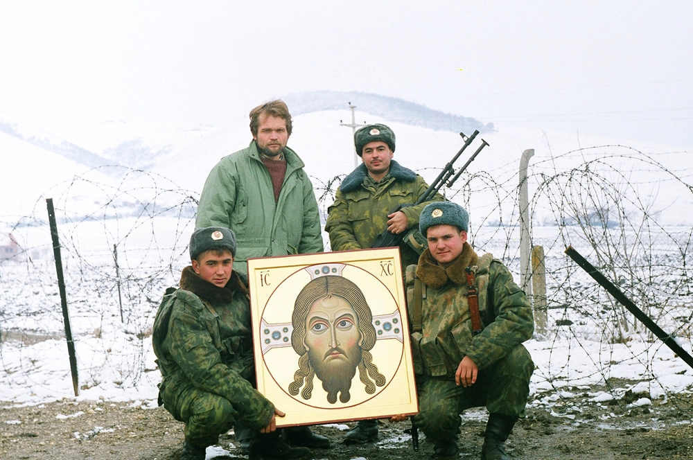 В Косово с российскими миротворцами. 1999 г.