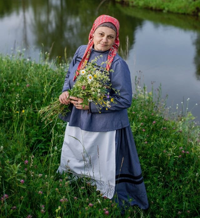 Мастер народных промыслов Ирина Вирясова.