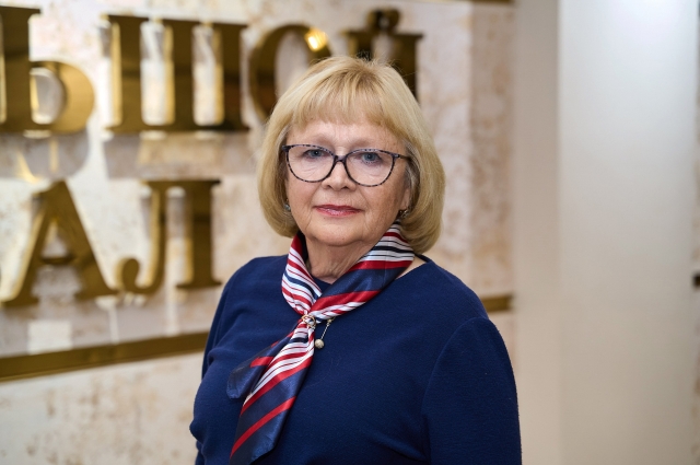 Клара Алексеевна Лебедева в профессии более 40 лет.