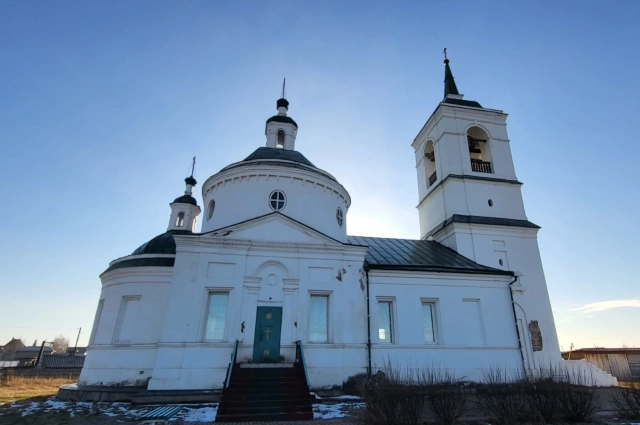 Свято-Троицкий храм был восстановлен в  2012 году.