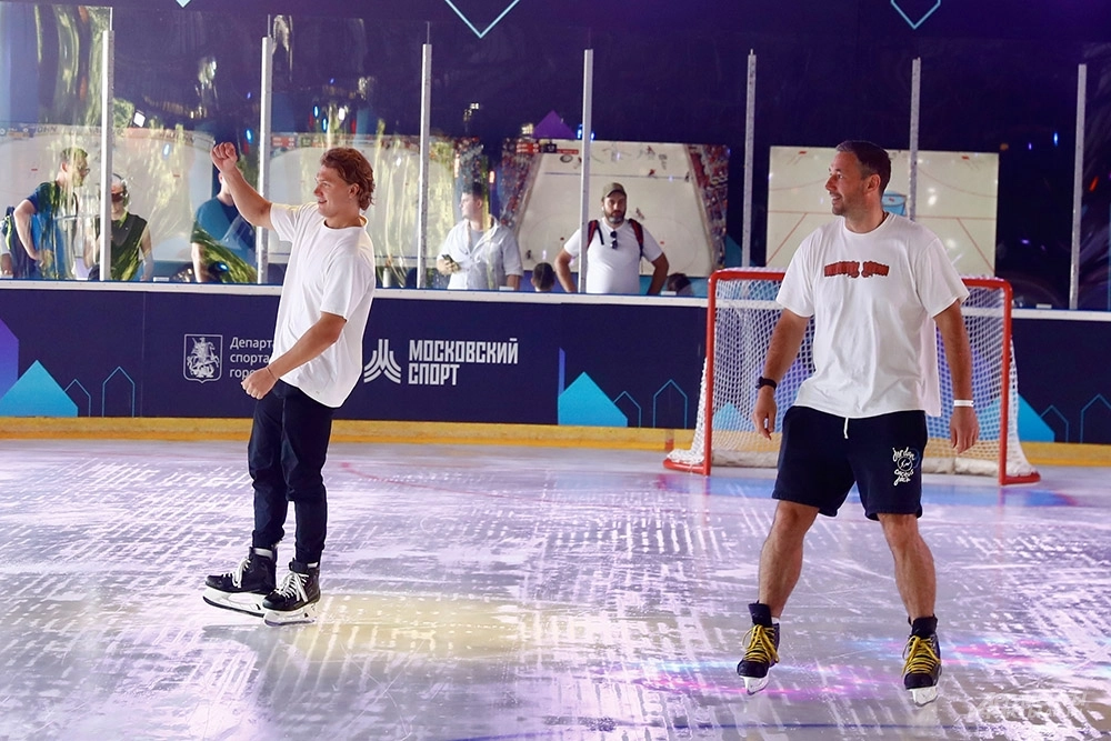 Илья Ковальчук и Кирилл Капризов.