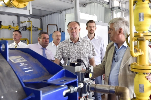 Депутаты областного парламента осмотрели новые котельные.