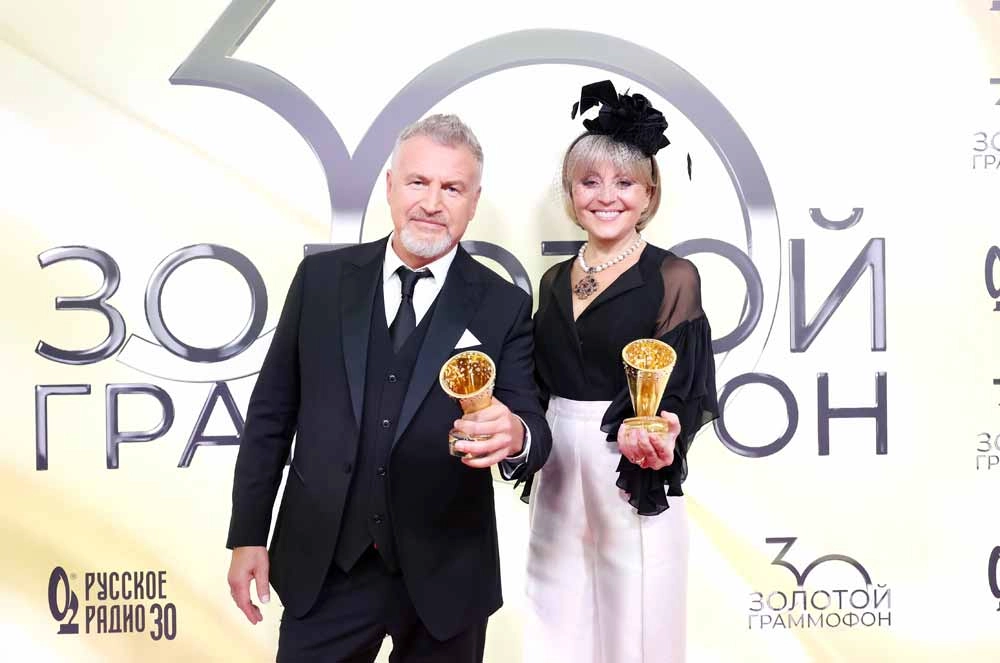 Леонид Агутин и Анжелика Варум.