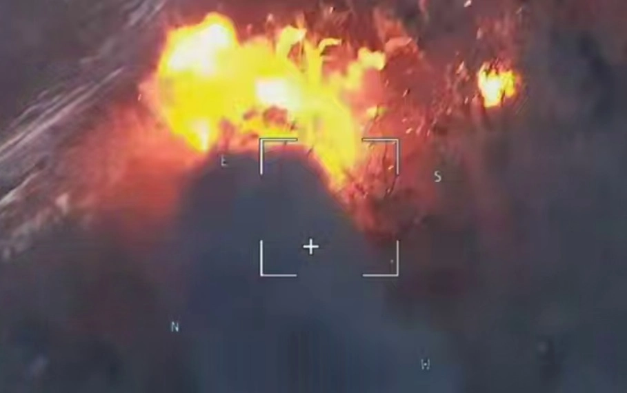 Удар по ВСУ в Днепропетровской области.