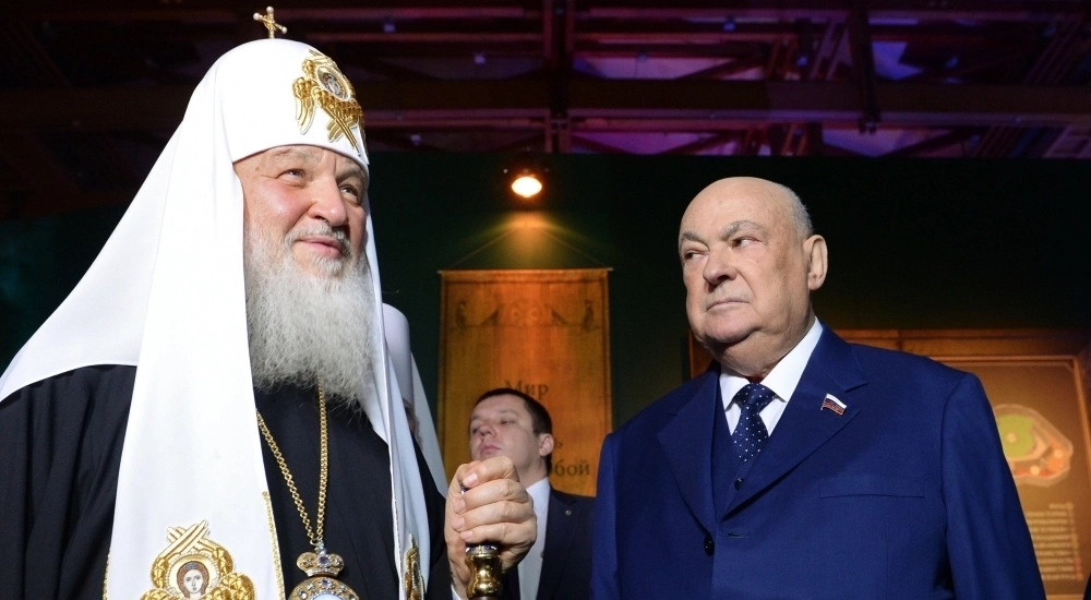 Владимир Ресин и Патриарх Кирилл.