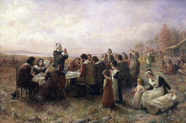  Первый День благодарения в Плимуте (1621) Дженни А. Браунскомб