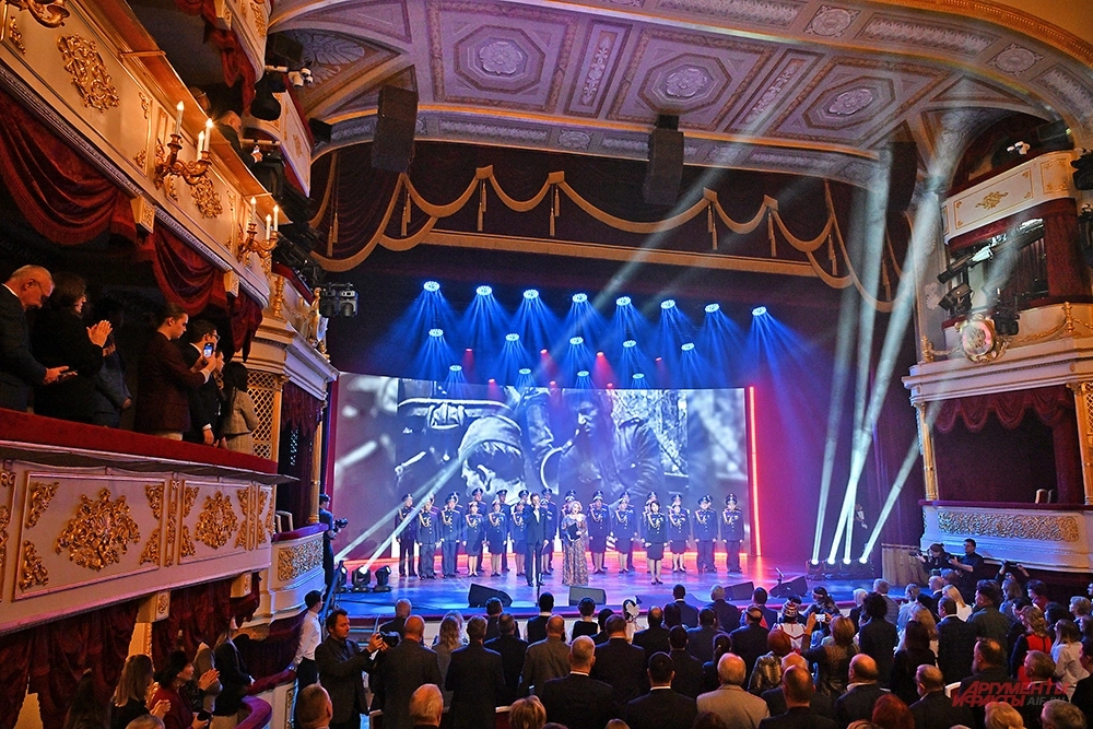 Церемония награждения лауреатов премии «Гордость нации – 2025» в Малом театре.