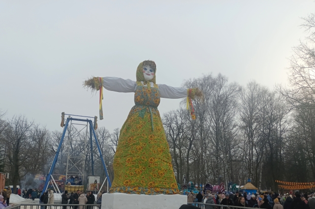 Широкая Масленица завершится сжиганием чучела.
