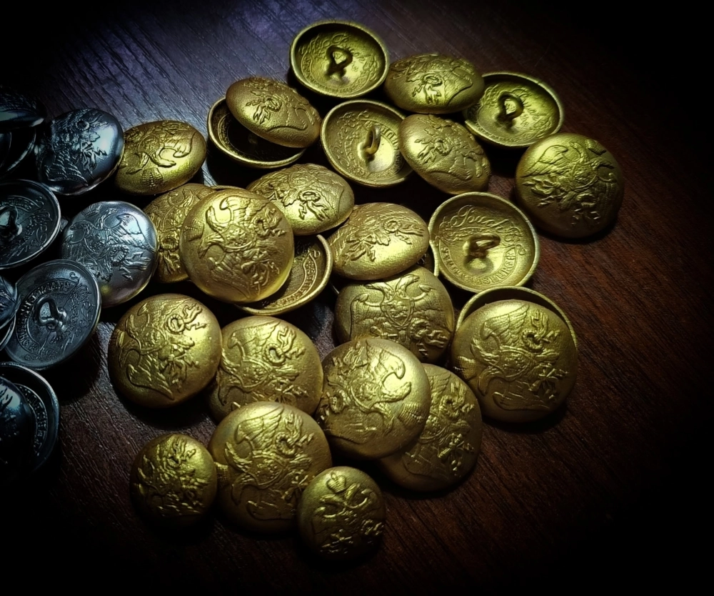 Пуговицы горнозаводского Урала отличались от пуговиц в других губерниях.