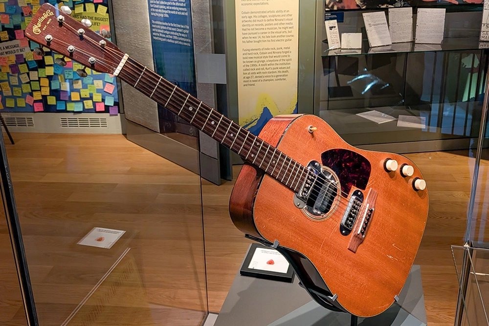 Martin D-18E Курта Кобейна.