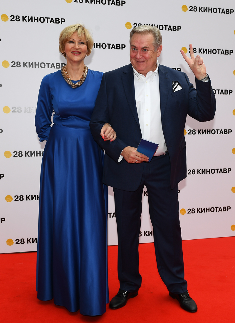 Юрий Стоянов с супругой Еленой.