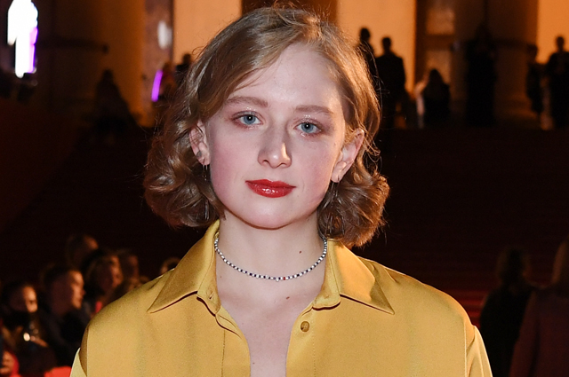 Актриса Ольга Бодрова перед показом фильма «Море волнуется раз» режиссера Николая Хомерики в рамках открытого российского кинофестиваля «Кинотавр».