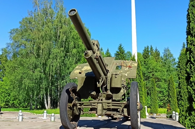 Часть мемориального комплекса в Алексине.