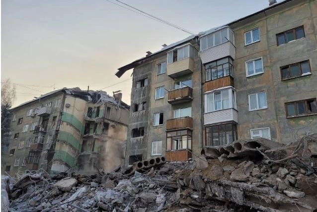 Опубликованы жуткие кадры взрывов, происходивших в Новосибирске