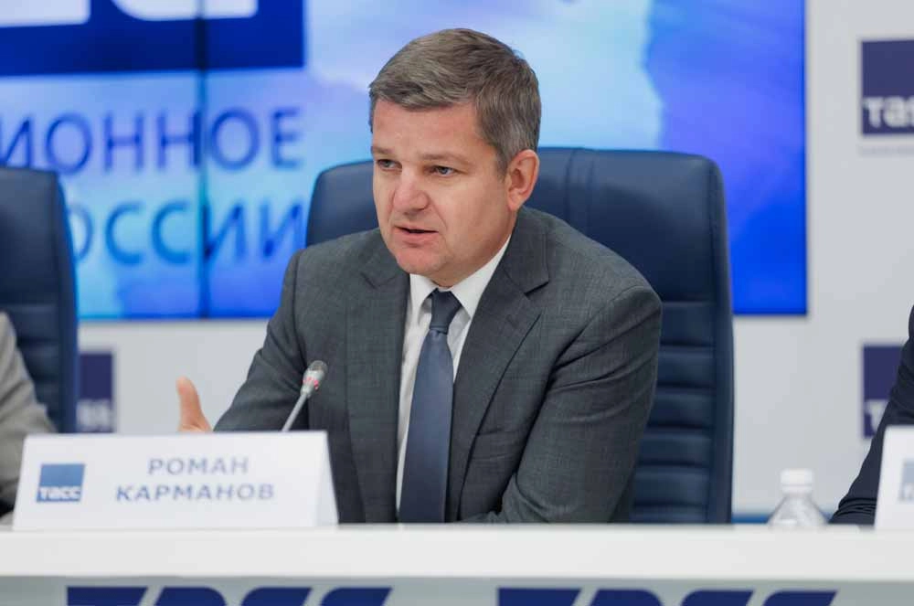 Генеральный директор Президентского фонда культурных инициатив Роман Карманов.