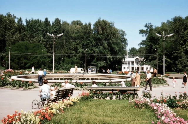 Тульский парк стал любимым местом отдыха жителей.