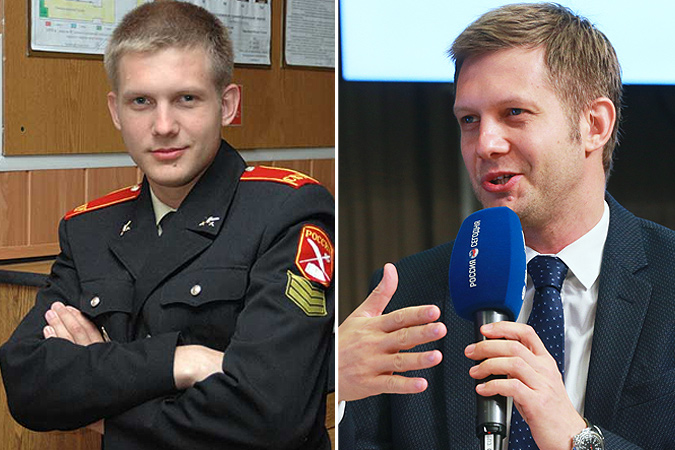 Борис Корчевников. 2007 и 2018 гг.
