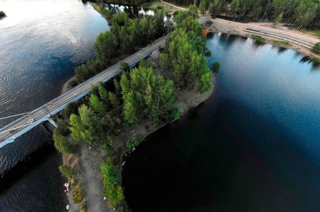 Озеро «Любовь» и водоём у Вантового моста прошли первый этап благоустройства.