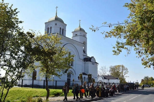 На Урале участники Симеоновского крестного хода прошли половину пути