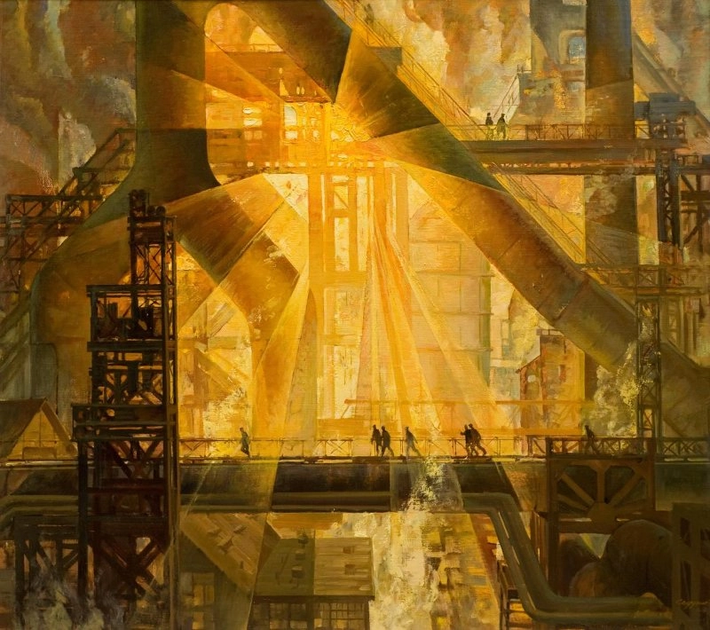 Евгений Седухин. «Симфония шестой домны». 1979.