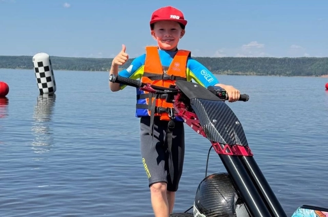 В своей возрастной группе Матвей занял первое место на соревнованиях в Осе