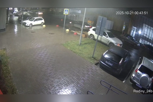 Машина неизвестных засветилась на камерах видеонаблюдения.