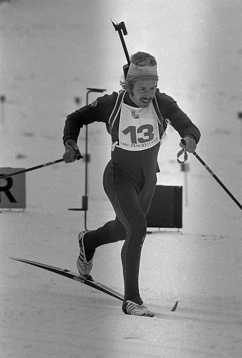 Александр Тихонов на XIII Зимних Олимпийских игра 1980 года в Лейк-Плэсиде