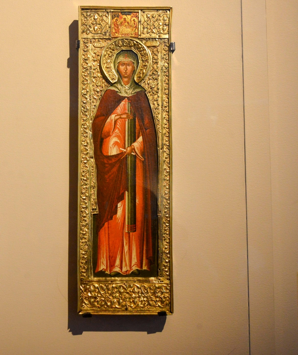мерная икона царевны Евдокии Алексеевны.