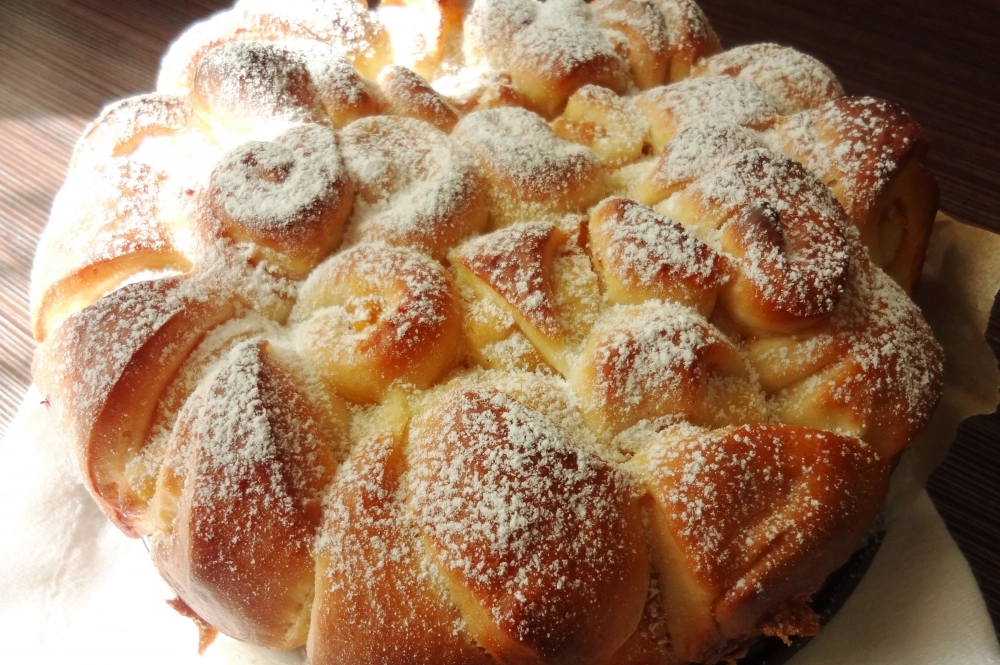 Пирог может быть любой формы.