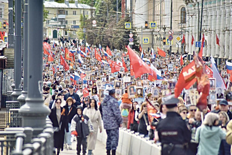 37 тыс. местных жителей приняли участие в акции «Бессмертный полк».