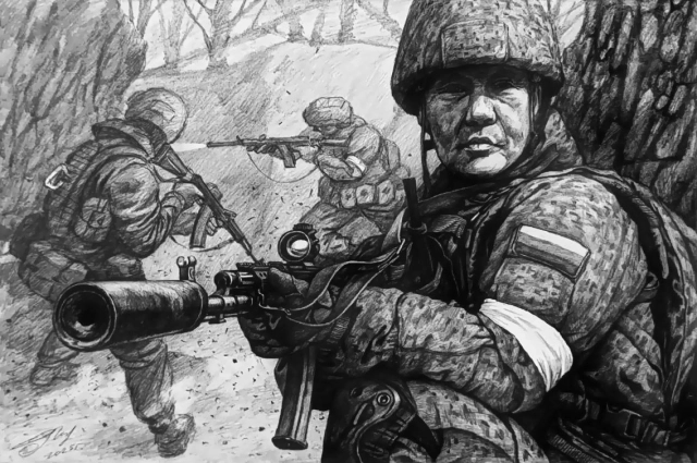 У Сергея Степанова позывной Хамхар.