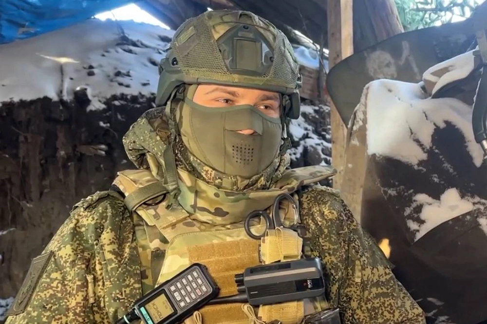 Артиллерист с позывным Разбойник