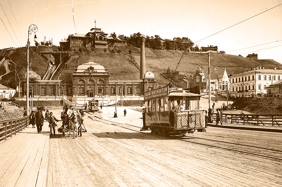 В Нижнем Новгороде в одном из первых городов Российской империи был запущен трамвай.