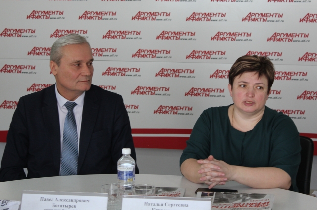 Павел Богатырёв и Наталья Кривошеева.