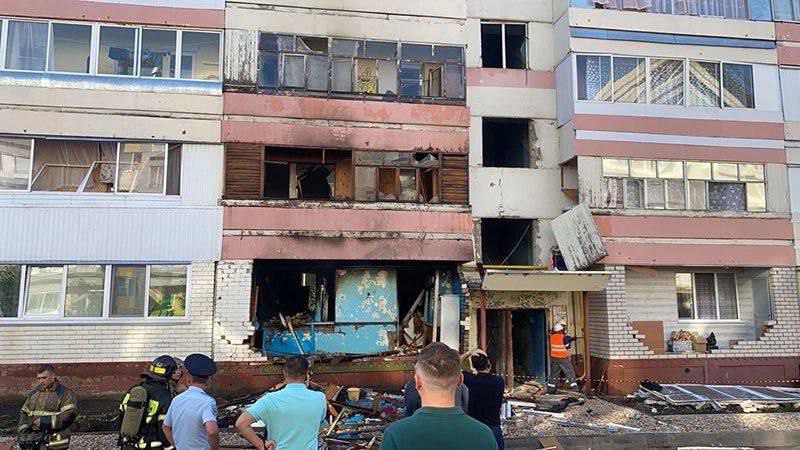 Взрыв дома в Нижнекамске