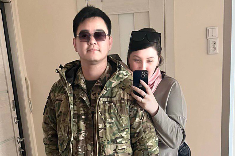 «Ворон» с женой. 