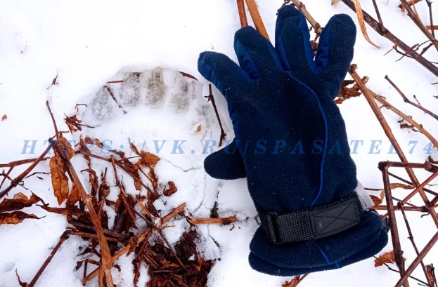 Видимо, туристка оставляла вещи для ориентира.