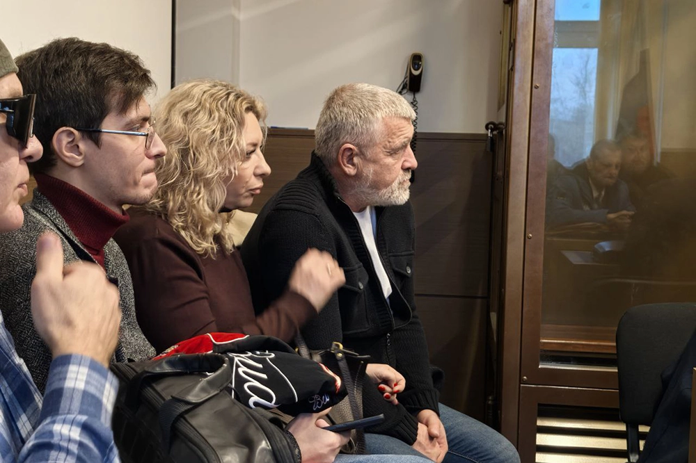 Андрей Васильев в суде.