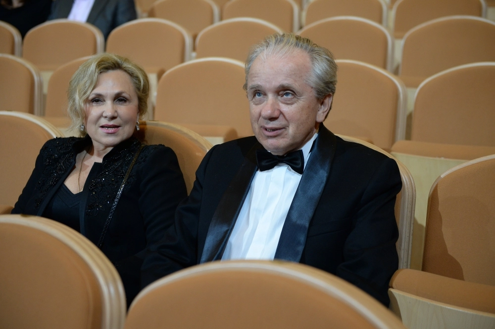 Евгений Стеблов со второй женой Любовью Глебовой.